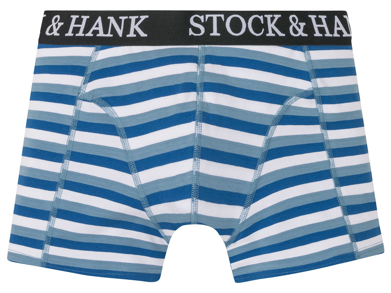 Gehe zu Vollbildansicht: Stock&Hank Boxer Herren, 3 Stück, mit elastischem Bund - Bild 2