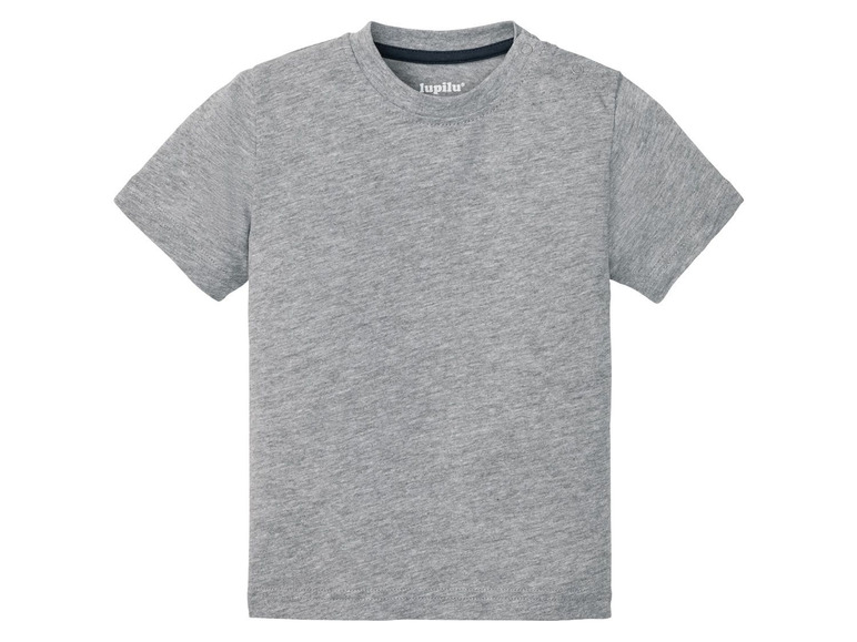 Gehe zu Vollbildansicht: LUPILU® Kleinkinder Jungen T-Shirts, 3 Stück, mit Bio-Baumwolle - Bild 9