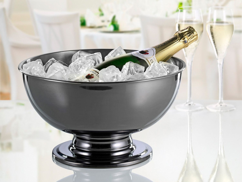 Gehe zu Vollbildansicht: Esmeyer Champagnerschale Edelstahl ca. 5l Fassungsvermögen - Bild 5