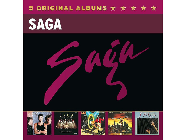 Gehe zu Vollbildansicht: Polydor Saga 5 Original Albums - Bild 1