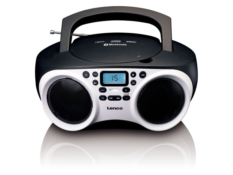 Gehe zu Vollbildansicht: Lenco SCD-501 CD-Radiorekorder mit MP3-Funktion, USB und Bluetooth - Bild 1