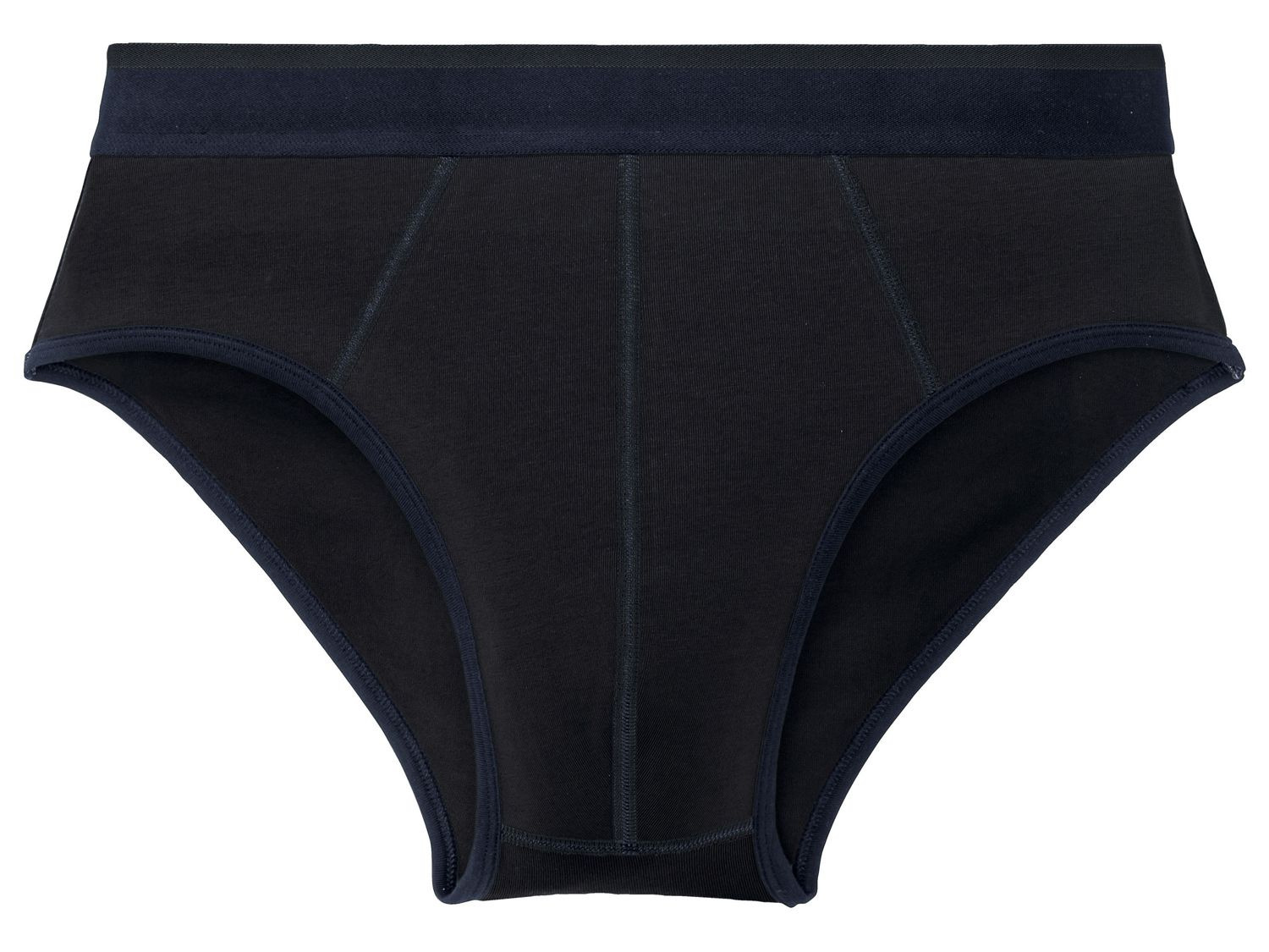 LIVERGY® Slips Herren, 5 Stück, aus Baumwolle und Elas…