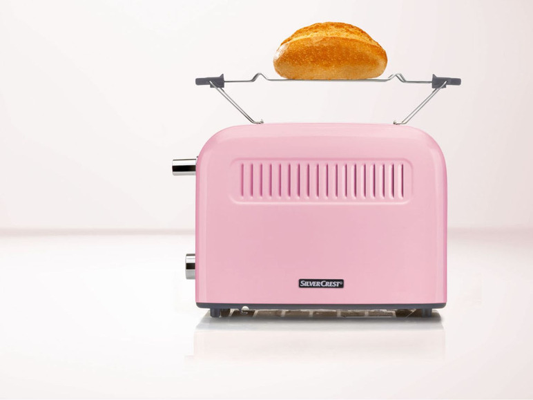 Gehe zu Vollbildansicht: SILVERCREST® Toaster, 920 Watt, mit 6-Stufen-Bräunungsregler, abnehmbarer Brötchenaufsatz - Bild 20