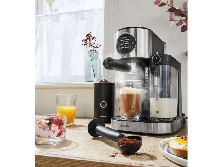 Gehe zu Vollbildansicht: SILVERCREST® Espressomaschine, mit Milchaufschäumer - Bild 5