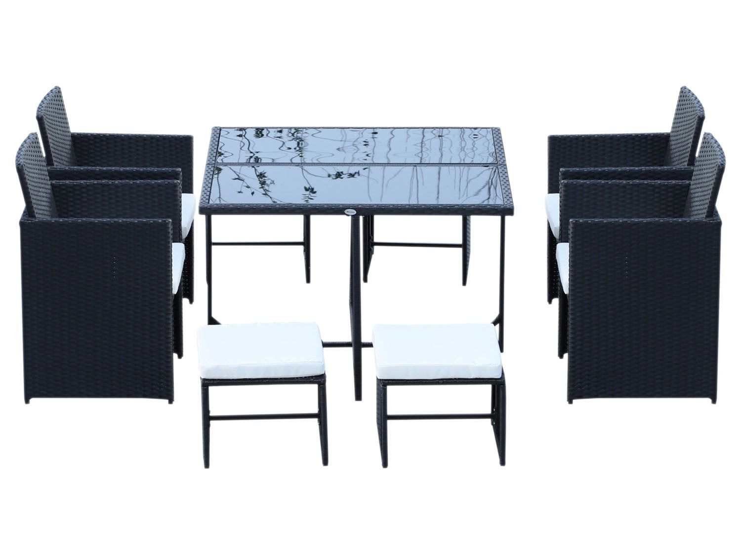 Outsunny Gartenlounge Set, UV-beständig - Lidl.de