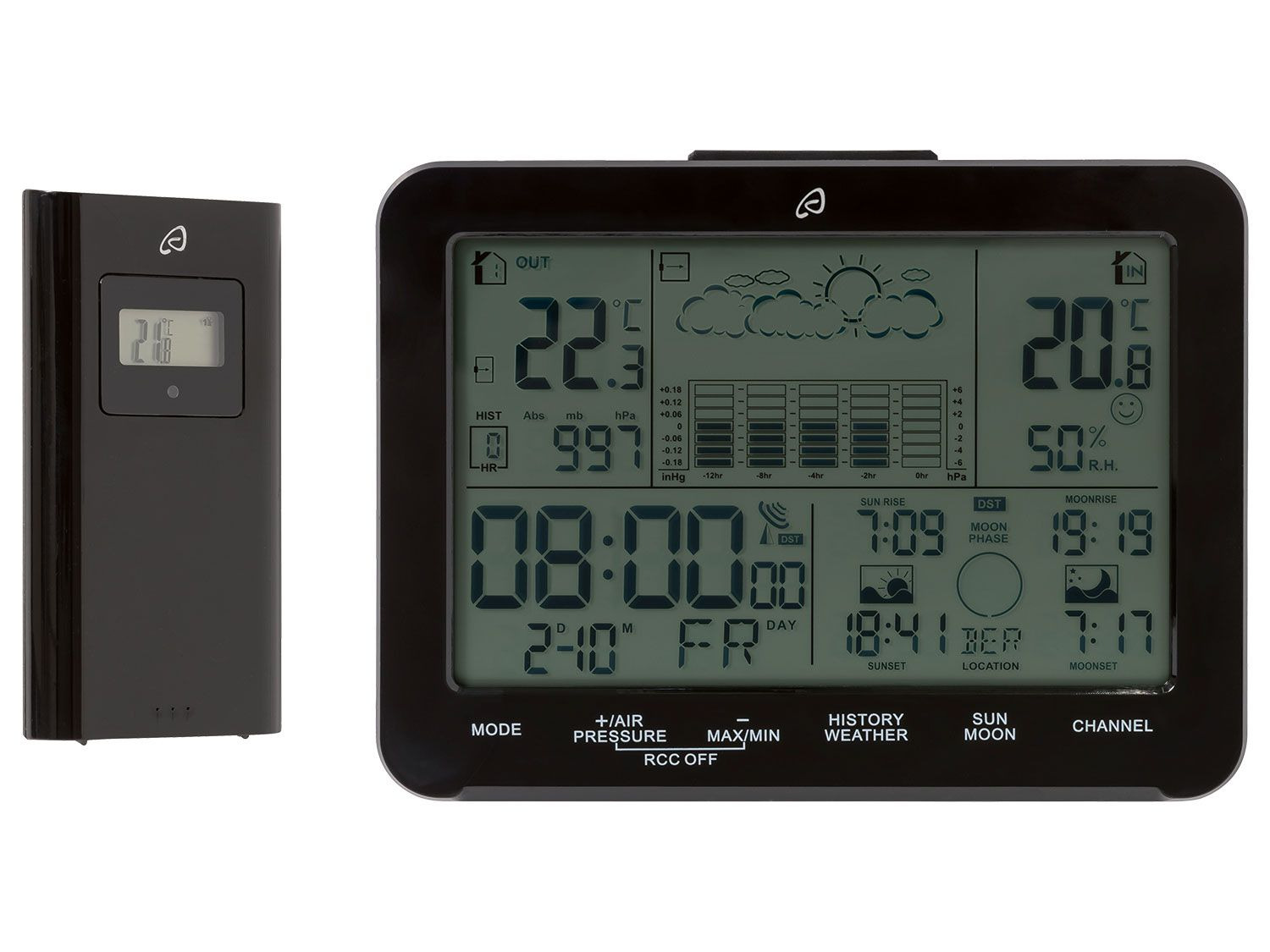 wetterstation mit außensensor lidl
