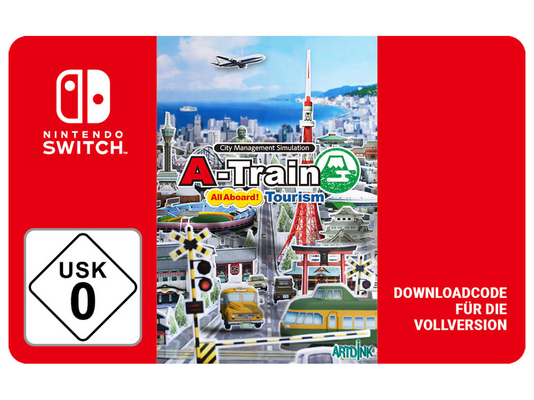 Gehe zu Vollbildansicht: Nintendo A-Train: All Aboard! Tourism - Bild 1