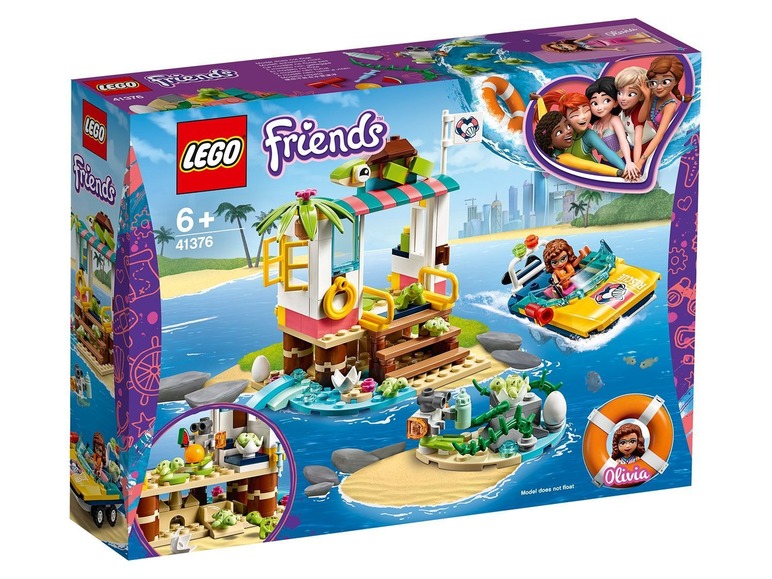 Gehe zu Vollbildansicht: LEGO® Friends 41376 Schildkröten-Rettungsstation - Bild 1