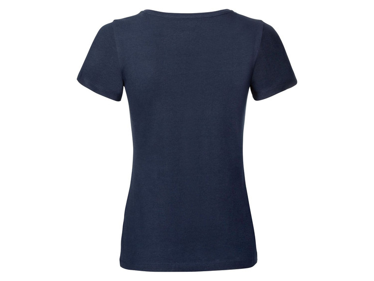 Gehe zu Vollbildansicht: ESMARA® T-Shirt Damen, 2 Stück, mit Rundhalsausschnitt - Bild 6