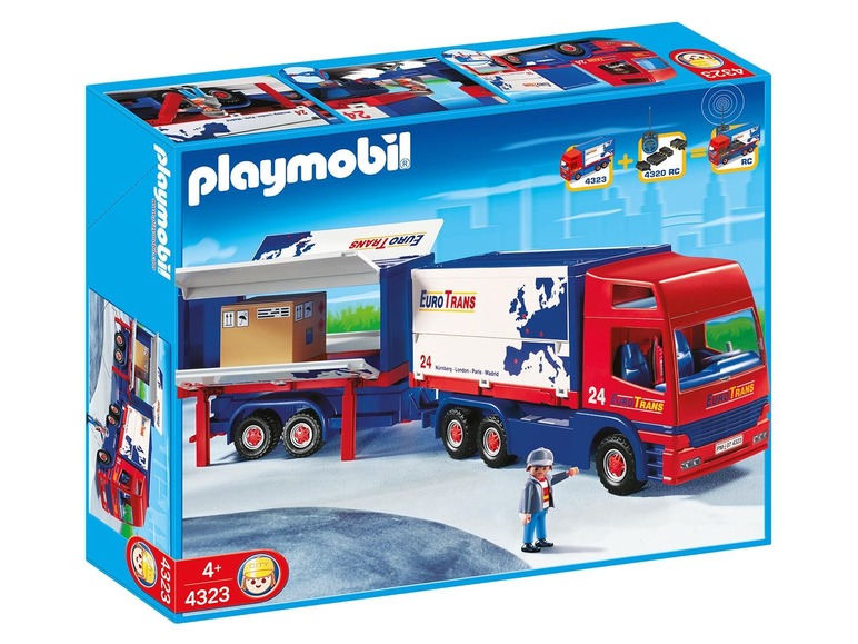 Gehe zu Vollbildansicht: Playmobil LKW Truck - Bild 1