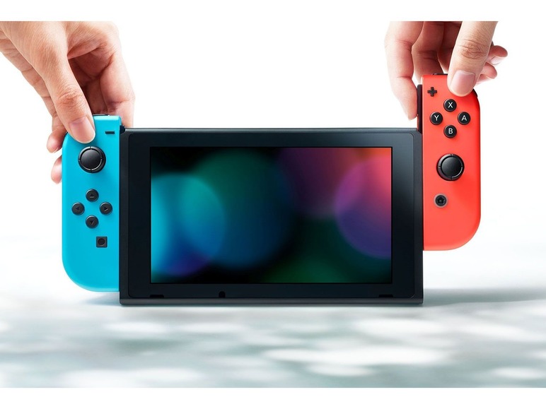 Gehe zu Vollbildansicht: Nintendo Switch Konsole Neon-Rot/Neon-Blau - Bild 5