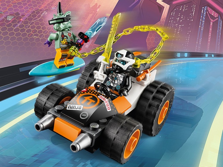 Gehe zu Vollbildansicht: LEGO® NINJAGO 71706 »Coles Speeder« - Bild 4