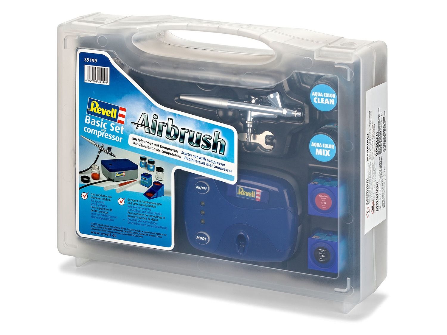 Revell Airbrush EinsteigerSet »Basic Set«, mit Kompressor Lidl.de