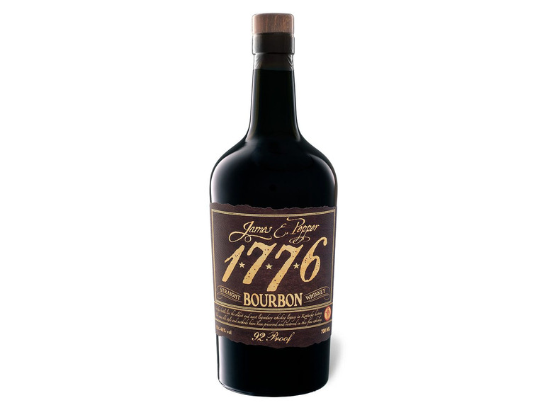 Gehe zu Vollbildansicht: 1776 Kentucky Straight Bourbon Whiskey 46% Vol - Bild 1