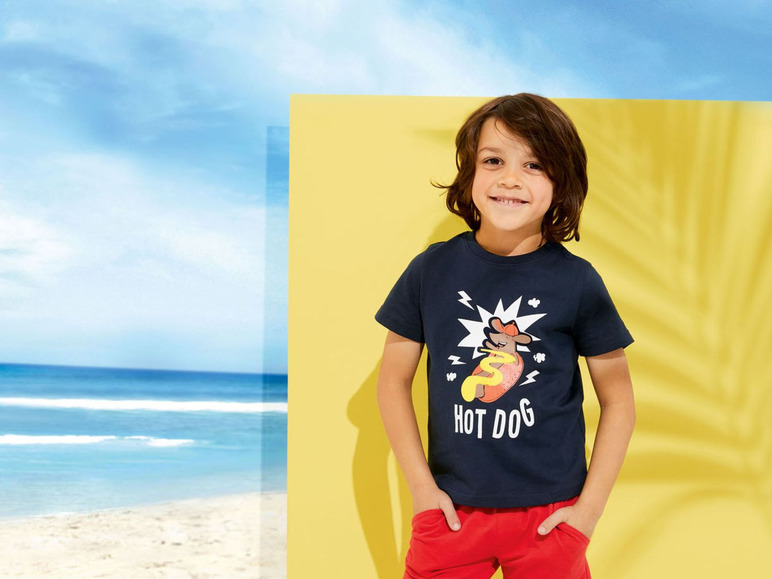Gehe zu Vollbildansicht: LUPILU® 3 Kleinkinder Jungen T-Shirts - Bild 17