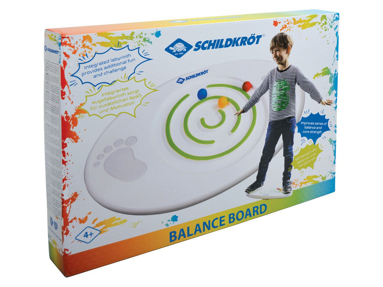 Gehe zu Vollbildansicht: Schildkröt Kids Balance Board - Bild 1