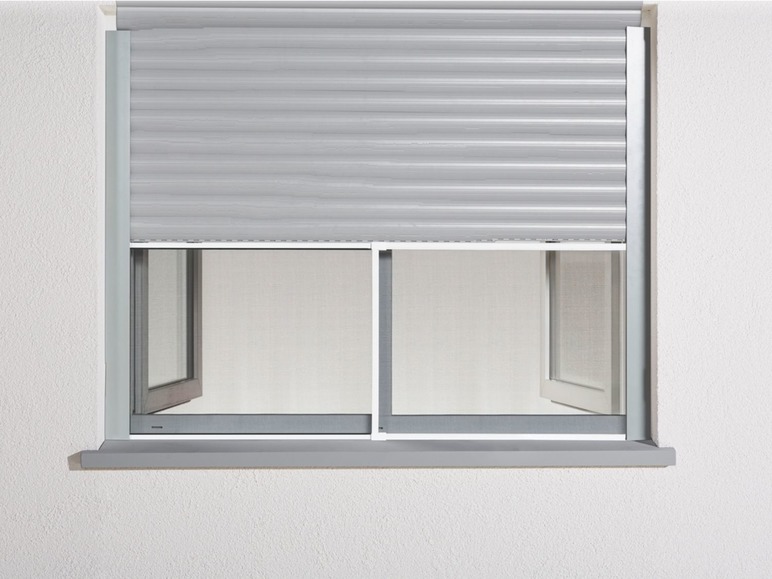 Gehe zu Vollbildansicht: Insektenschutz Schiebefenster, ausziehbar von 70-130 cm, Gewebe aus Fiberglas - Bild 1
