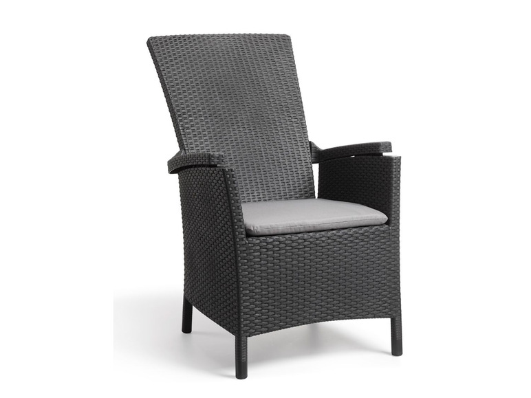 Keter Allibert Sessel »Vermont«, mit Auflage, Wetter- und UV-beständig