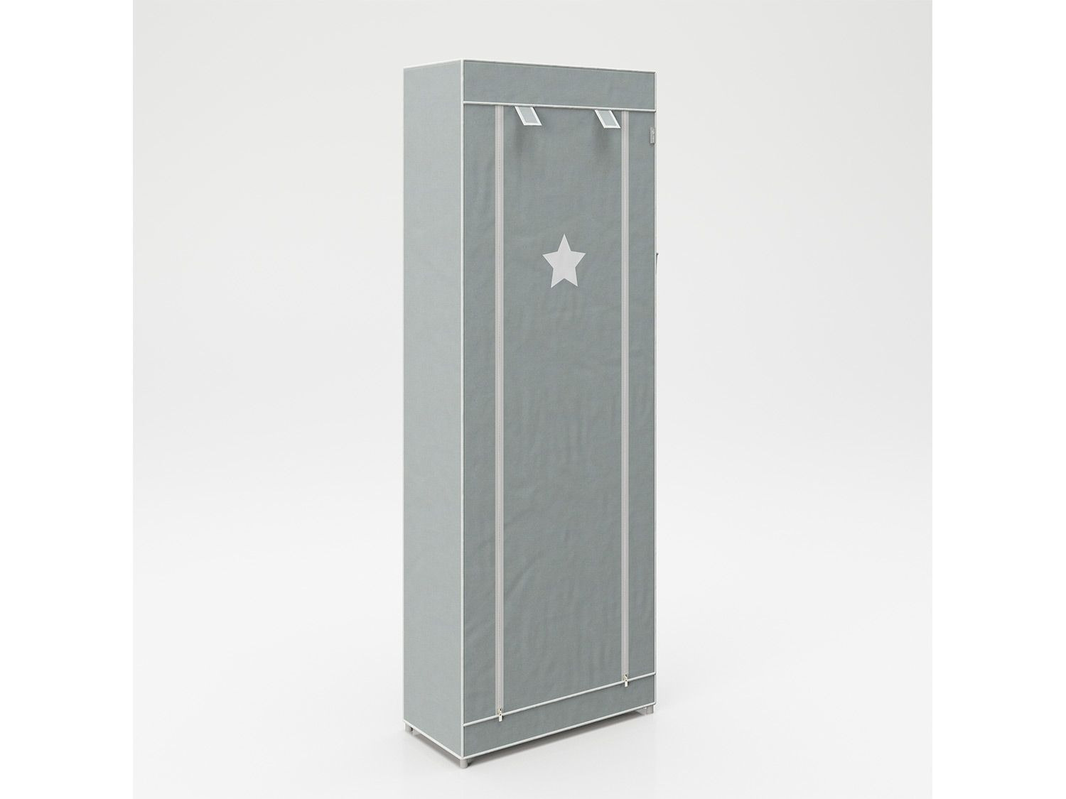 roba Textil-Aufbewahrungsschrank, steckbar, mit Reißverschluss - Lidl.de