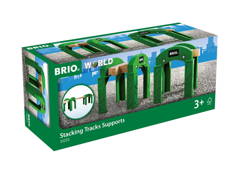 Gehe zu Vollbildansicht: BRIO 33253 »Stapelbares Brückensystem«, 2-teilig, ab 3 Jahren - Bild 3