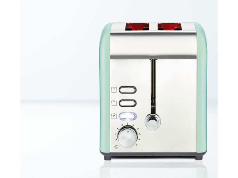 Gehe zu Vollbildansicht: SILVERCREST® Toaster, 920 Watt, mit 6-Stufen-Bräunungsregler, abnehmbarer Brötchenaufsatz - Bild 10