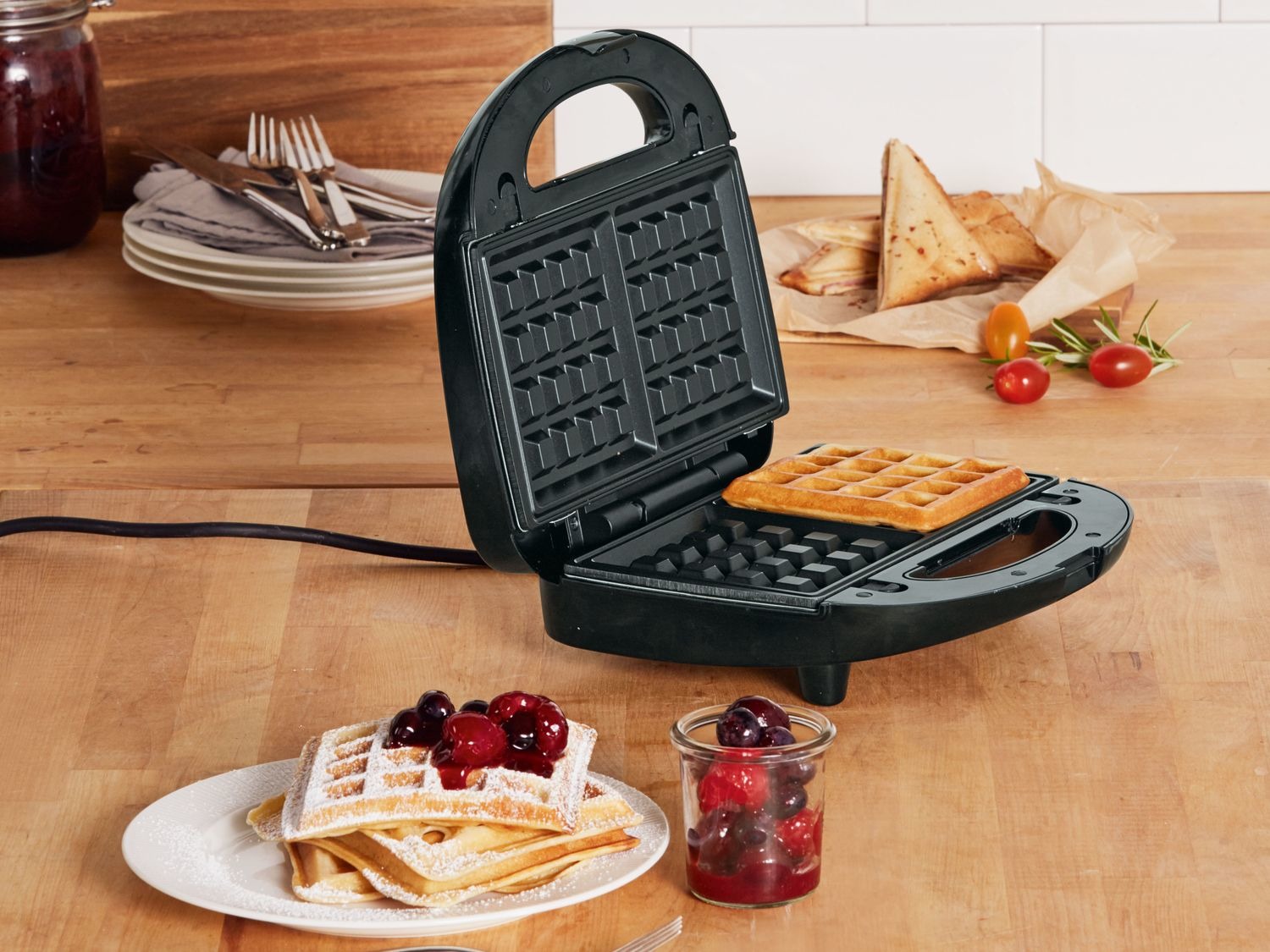 SILVERCREST® Sandwichmaker mit Wechselplatten SSMW 750 D1 Lidl.de