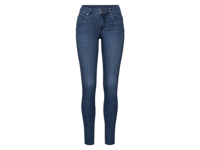 Gehe zu Vollbildansicht: ESMARA® Jeans Damen, Super Skinny Fit, 5 Pocket-Style, mit Reißverschluss, mit Baumwolle - Bild 2