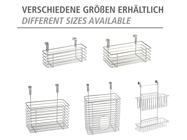 Wenko Küchenschrank Einhängregal »Flexi«, mit 2 Ablagen, aus