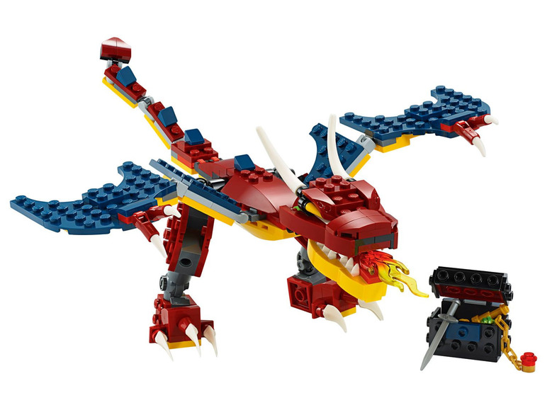 Gehe zu Vollbildansicht: LEGO® Creator 31102 »Feuerdrache«, 3-in-1-Set - Bild 4