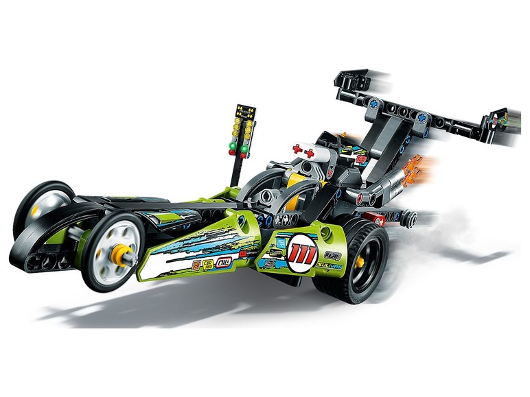 Gehe zu Vollbildansicht: LEGO® Technic 42103 »Dragster Rennauto« - Bild 3