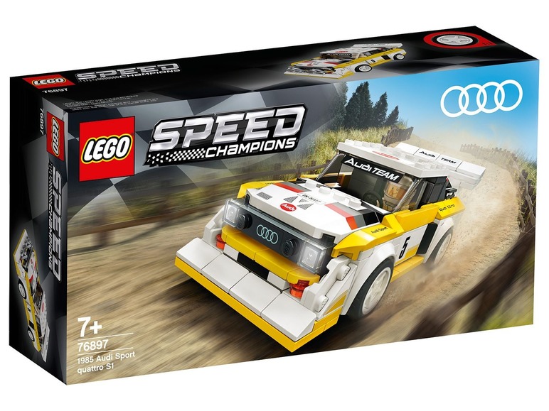 Gehe zu Vollbildansicht: LEGO® Speed Champions 76897 »1985 Audi Sport quattro S1« - Bild 1