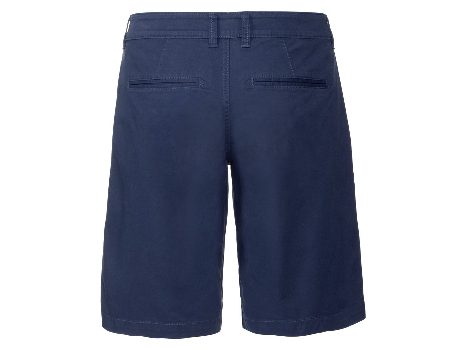 LIVERGY® Shorts Herren, mit Reißverschluss, aus Baumwolle und Elasthan