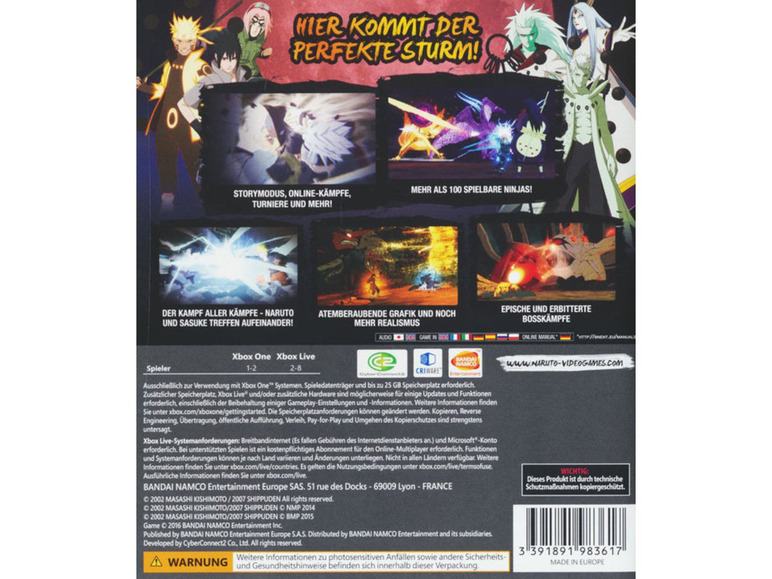 Gehe zu Vollbildansicht: Bandai Namco Entertainment Ger Naruto Shippuden - Ultimate Ninja Storm 4 - Konsole XBox One - Bild 2