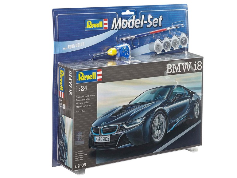 Gehe zu Vollbildansicht: Revell Modellbausatz Set BMW i8 - Bild 2