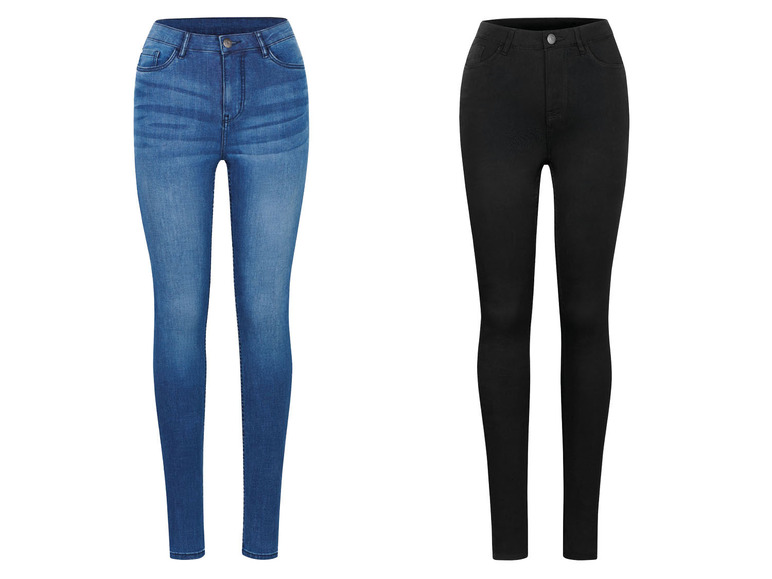Gehe zu Vollbildansicht: ESMARA® Damen Jeans Super Skinny Fit High Waist, im 5-Pocket-Style - Bild 1