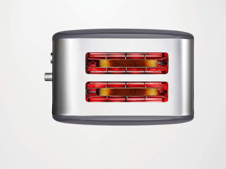 Gehe zu Vollbildansicht: SILVERCREST® Toaster, 920 Watt, mit 6-Stufen-Bräunungsregler, abnehmbarer Brötchenaufsatz - Bild 40