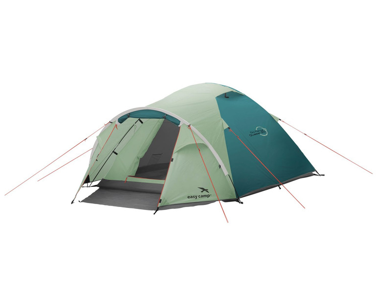 Gehe zu Vollbildansicht: Easy Camp Zelt »Quasar Teal Green«, für 2 oder 3 Personen, Innenzelt, geschützter Vorraum - Bild 3