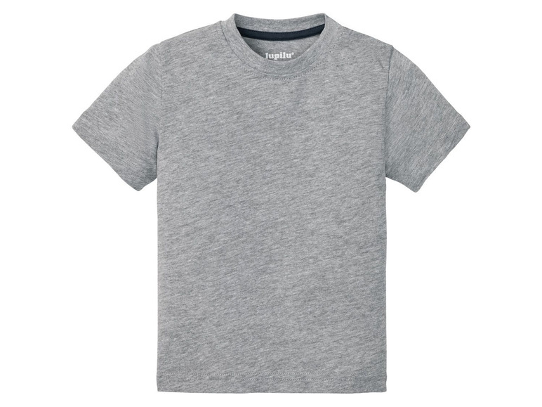 Gehe zu Vollbildansicht: LUPILU® Kleinkinder Jungen T-Shirts, 3 Stück, mit Bio-Baumwolle - Bild 8