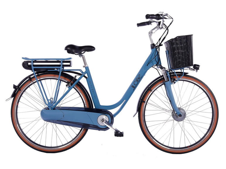 Gehe zu Vollbildansicht: Llobe E-Bike »Blue Motion 2.0«, Citybike, Damen, 28 Zoll - Bild 1