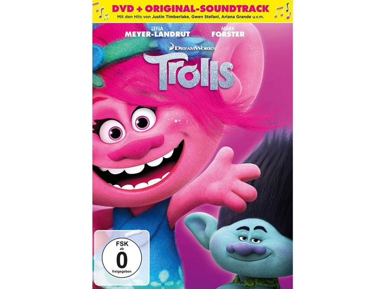 Gehe zu Vollbildansicht: Universal Pictures Trolls SE mit OST Trolls SE mit OST - Bild 1
