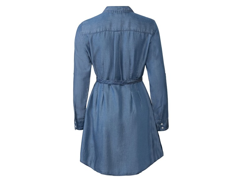 Gehe zu Vollbildansicht: ESMARA® Kleid, mit Knopfleiste, aus Viskose oder Lyocell - Bild 4