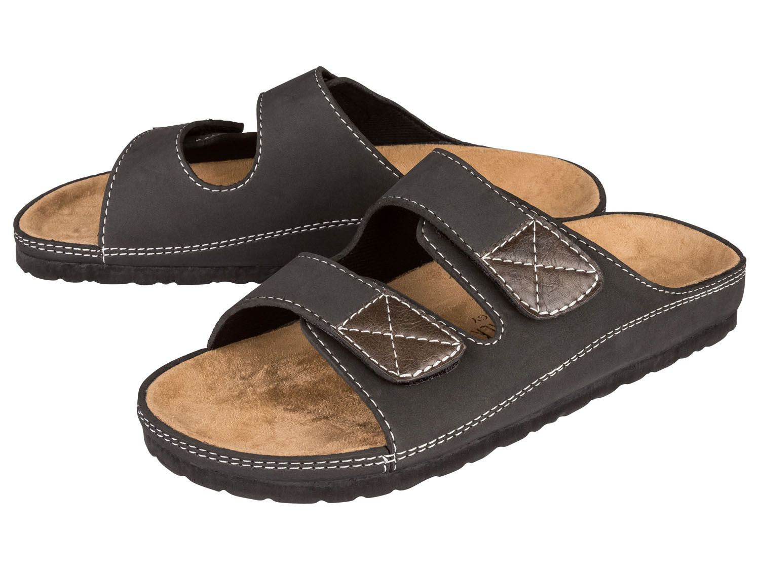 LIVERGY® Pantoletten Herren, mit MikrofaserDecksohle Lidl.de