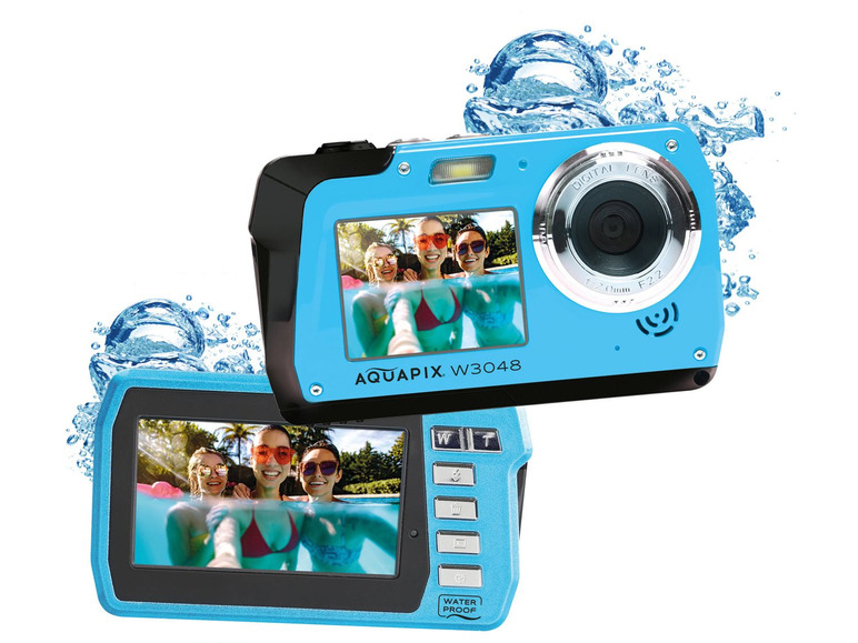 Gehe zu Vollbildansicht: easypix Actioncam Unterwasserkamera W3048-I Edge - Bild 1