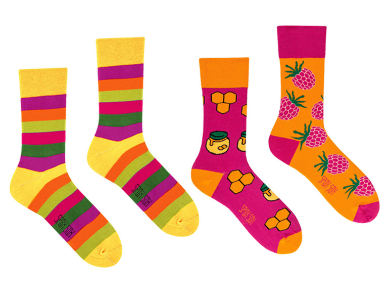 Gehe zu Vollbildansicht: Spox Sox Damen / Herren Socken, 2 Paar, mit Baumwolle - Bild 11