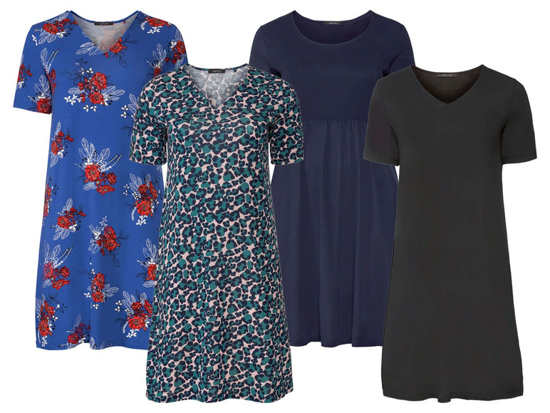 Esmara Kleid Damen Mit Baumwolle Lidl De