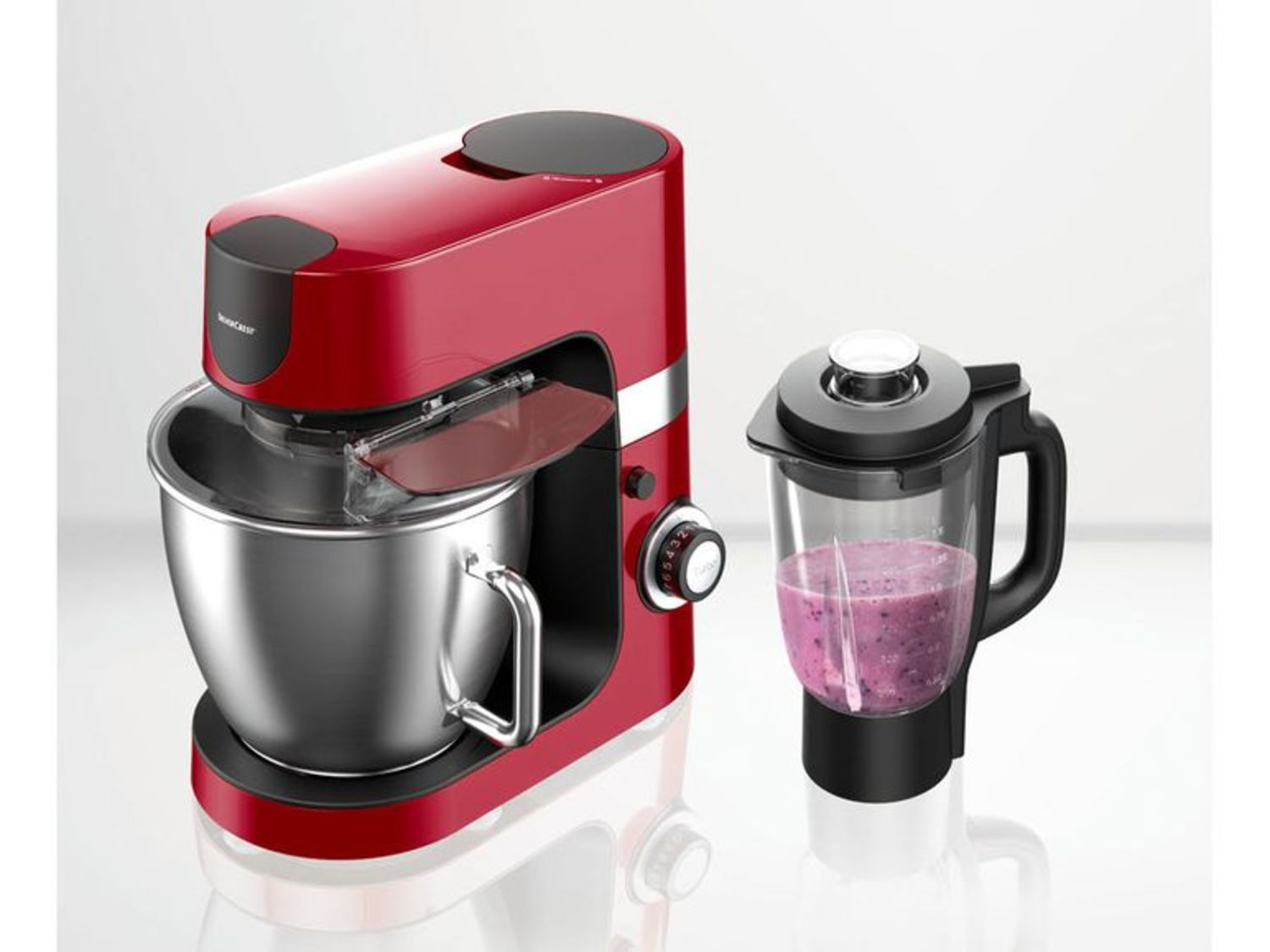 SILVERCREST® Küchenmaschine Profi rot - Lidl.de