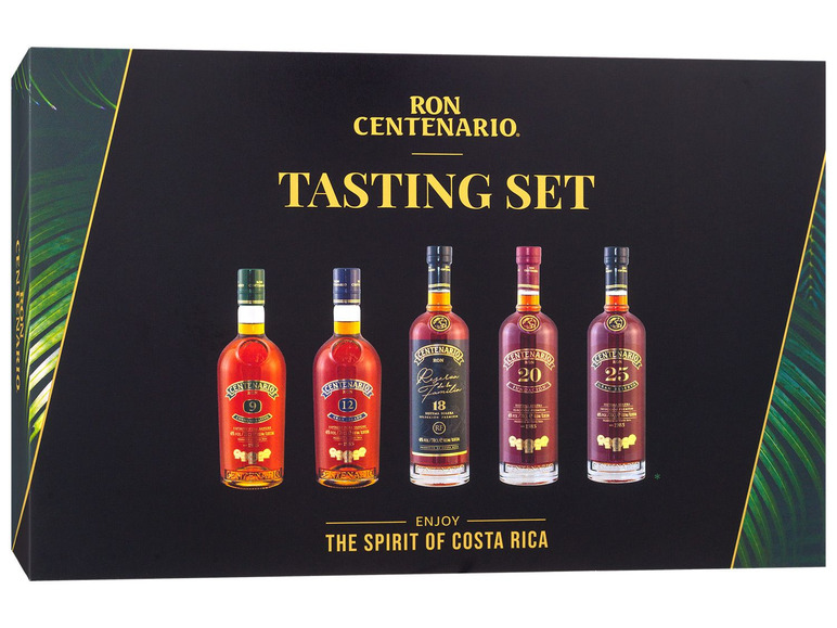 Gehe zu Vollbildansicht: Ron Centenario Rum Tasting Set - 5 x 50 ml - Bild 1