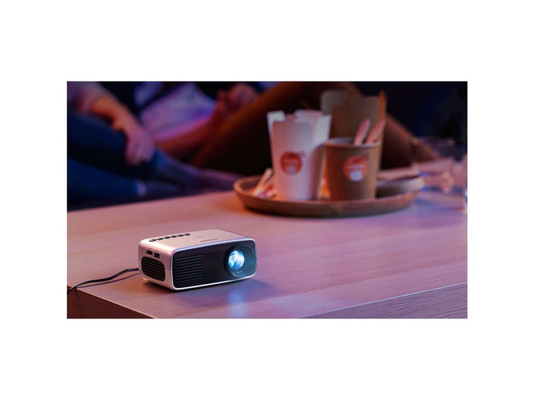 Gehe zu Vollbildansicht: PHILIPS NeoPix Start Mini-Projektor/Beamer (HDMI, USB, MicroSD) - Bild 5