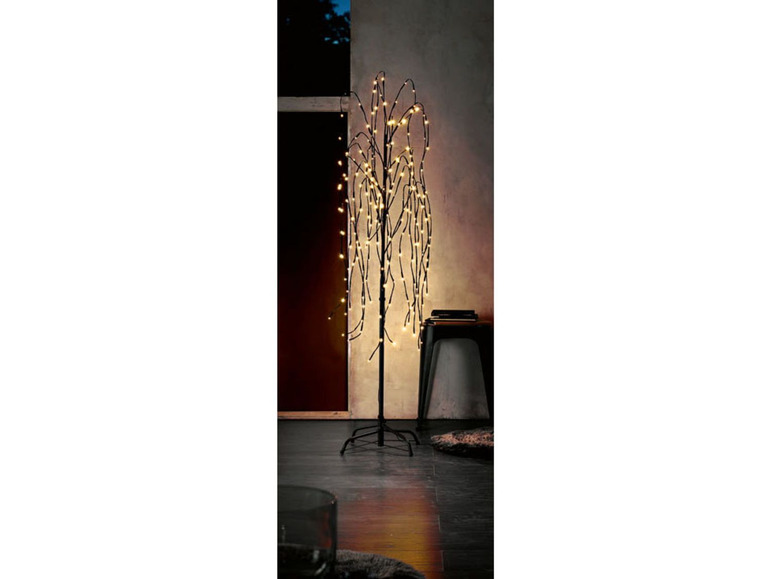 Gehe zu Vollbildansicht: MELINERA® LED-Baum, mit Standfuß, 6-Stunden-Timer - Bild 10