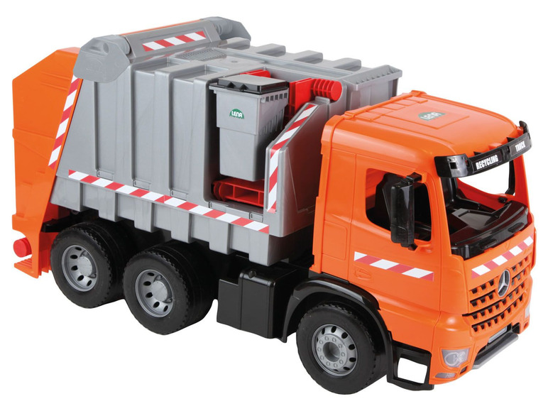 Gehe zu Vollbildansicht: LENA® GIGA TRUCKS Müllwagen »Arocs«, mit Aufklebern, ab 3 Jahren - Bild 1